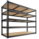 Eluknt 48" Heavy Duty Metal Storage Shelves with Upgraded Dual Support Bars